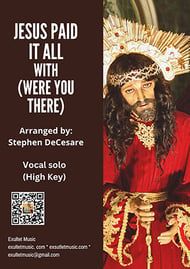 Jesus Paid It All with Were You There Vocal Solo & Collections sheet music cover Thumbnail